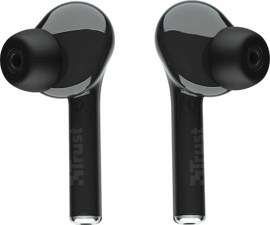 Trust Nika Touch In-ear Bluetooth Handsfree Earphones with Charging Case Black