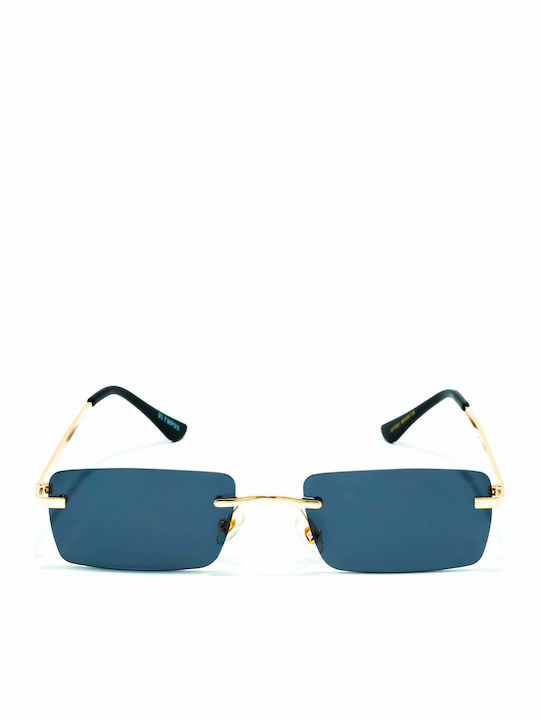 Olympus Sunglasses Hercules Unisex Γυαλιά Ηλίου με Μεταλλικό Σκελετό Gold Black 01-059