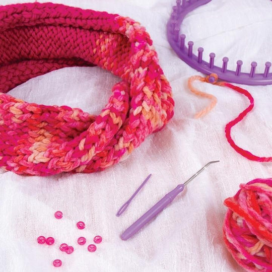 Make It Real Meșteșuguri pentru copii Beanie Bun & Infinity Scarf pentru copii de 8++ ani