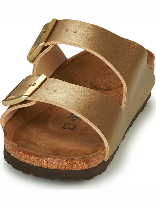 Arizona Women's Anatomic Sandals Gold Narrow Fit