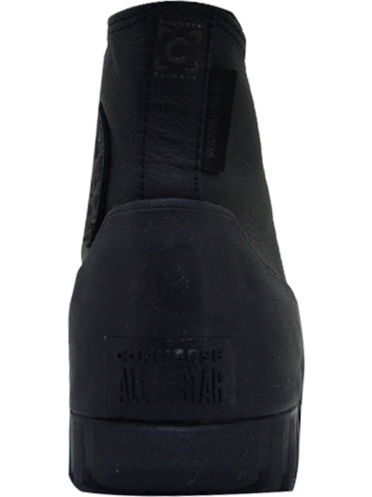 Cold Fusion Chuck Taylor All Star Lugged Winter 2.0 Chunky Boots Black / Bold Mandarin