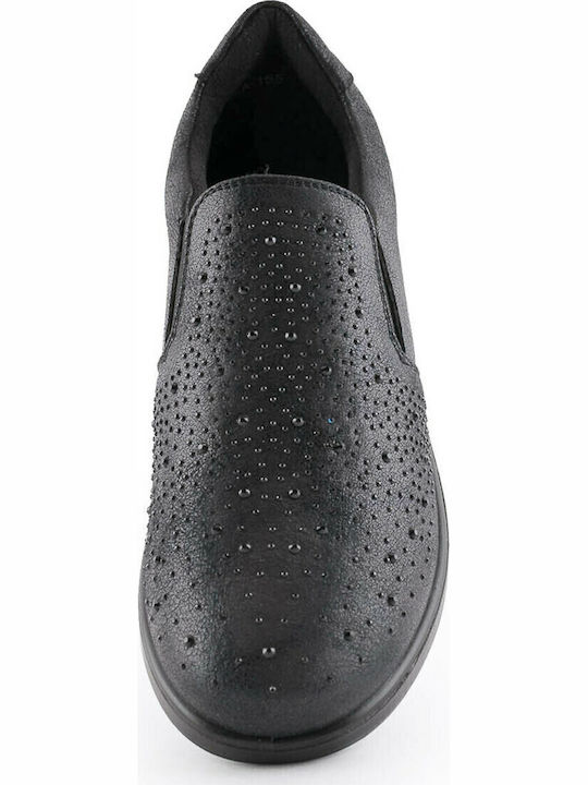 Mariella Slip-On-uri Anatomici Pentru Femei Negri