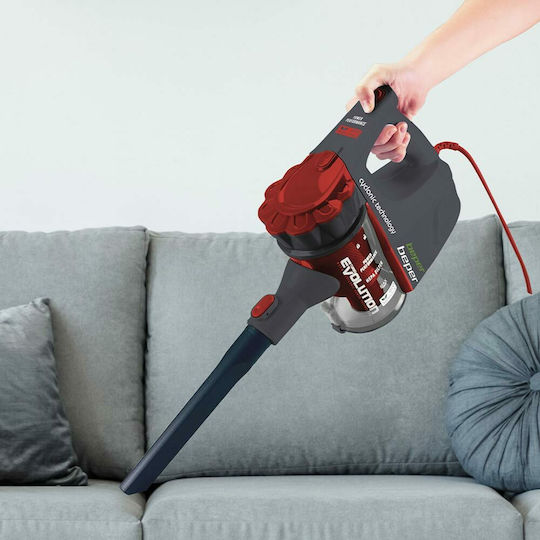Beper Elektrisch 2-in-1 Staubsauger Stick & Handgerät 600W Rot P202ASP001