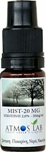 Atmoslab Mist Νικοτίνη 20mg 100% VG 10ml