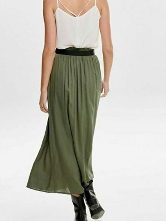 Venedig High-waisted Maxi Skirt Green