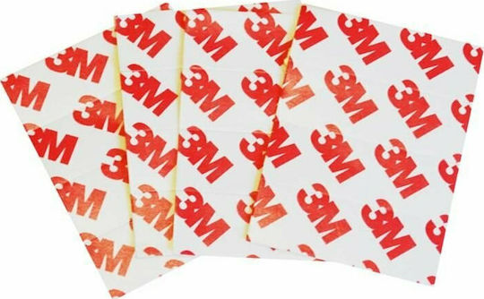 Iso Trade Protection Corner with Sticker made of Plastic in White Color 4pcs