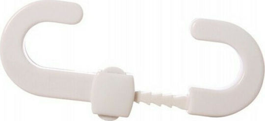 Dreambaby Cabinet & Drawer Lock made of Plastic in White Color 1pcs