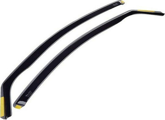 Heko Satz Windabweiser Vordere Dark Fime für Opel Astra 2Stück