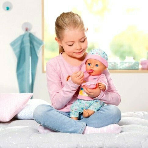 ZAPF Creation Baby Born Σετ με Μωρό Κούκλα Soft Touch Bath για 3+ Ετών 43 εκ.