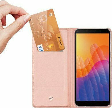Dux Ducis Skin Pro Book Δερματίνης Ροζ Χρυσό (Redmi 9)