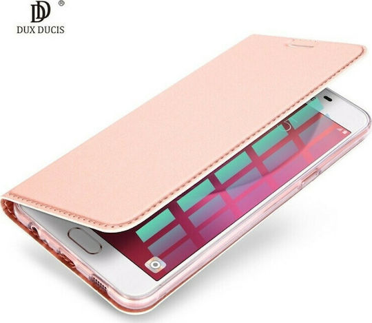 Dux Ducis Skin Pro Book Δερματίνης Ροζ Χρυσό (Redmi 9)