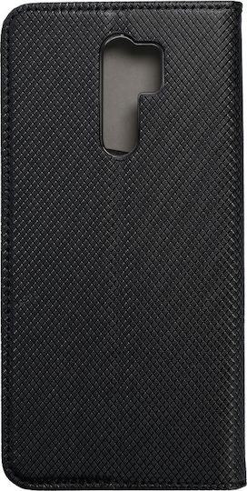 Forcell Book Δερματίνης Μαύρο (Redmi 9)