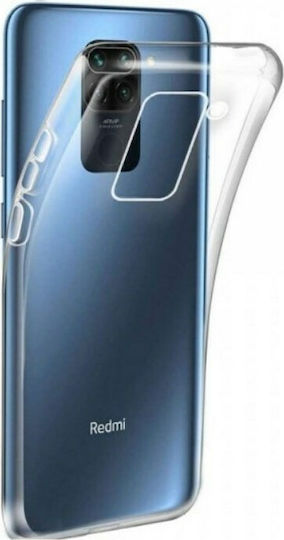 Hurtel Back Cover Σιλικόνης 0.5mm Διάφανο (Redmi Note 9)