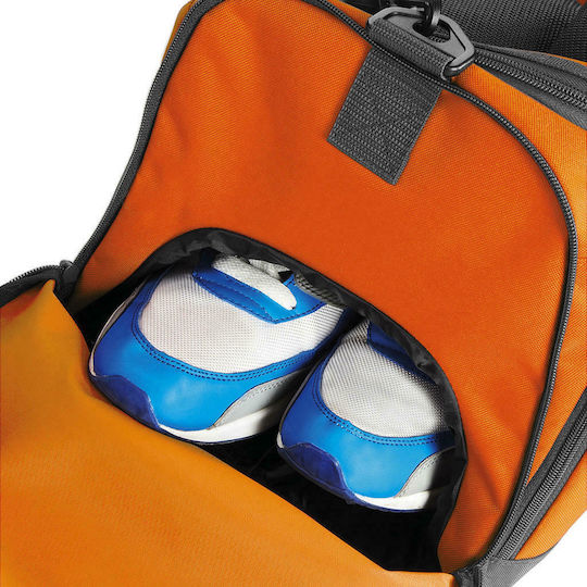 BagBase BG544 Athleisure Holdall Orange Sack Voyage 30lt Orange Fabric L54xW26xH29cm
