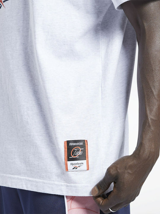 Iverson Basketball I3 Athletic T-shirt White Melange
