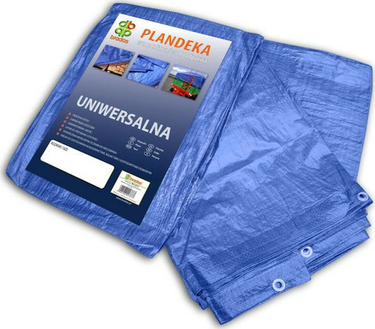 Bradas Waterproof Tarpaulin 60gr/m² 6x12m. Light Type Blue