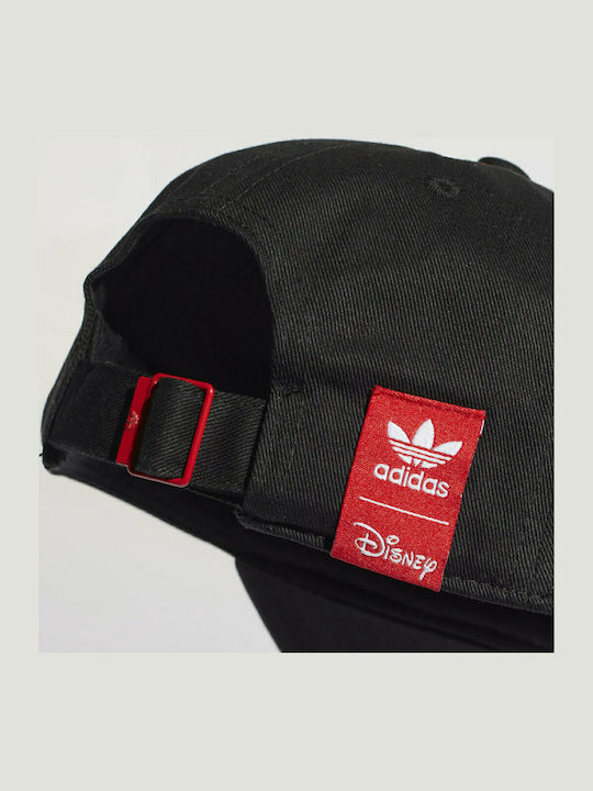 adidas Παιδικό Καπέλο Jockey Υφασμάτινο Μαύρο
