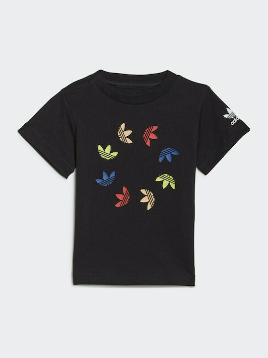 adidas Kids Set with Black Shorts 2 Pieces
