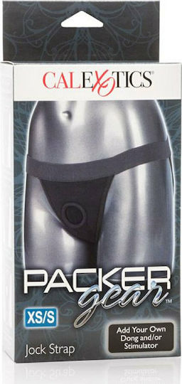 Calexotics Packer Gear Black Jock Strap Harness Gurtzeug in Schwarz Farbe