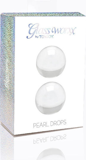 ToyJoy Pearl Drops Вагинални топки Прозрачни