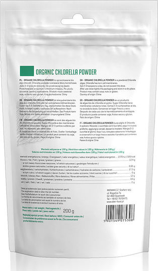 Diet-Food Organic Product Chlorella Powder 200gr