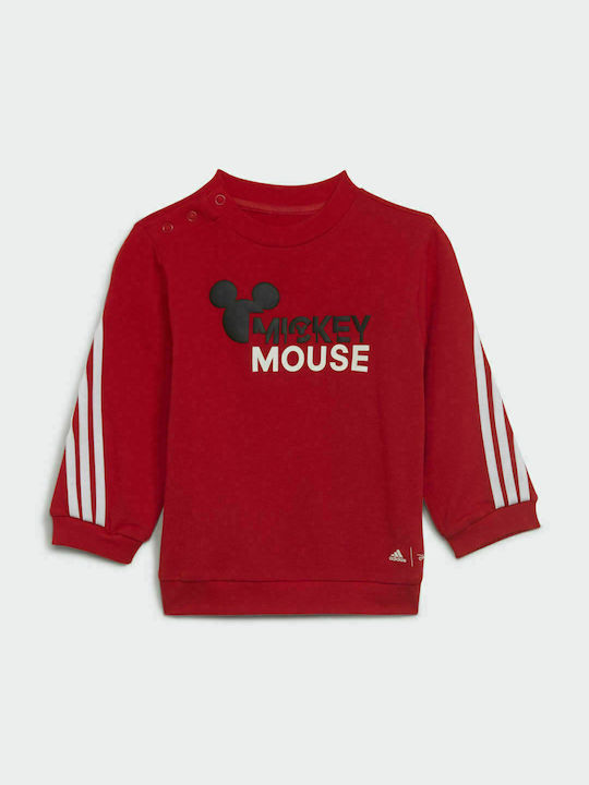 Kinder Sweatpants Set - Jogginganzug Rot 2Stück Disney Mickey Mouse