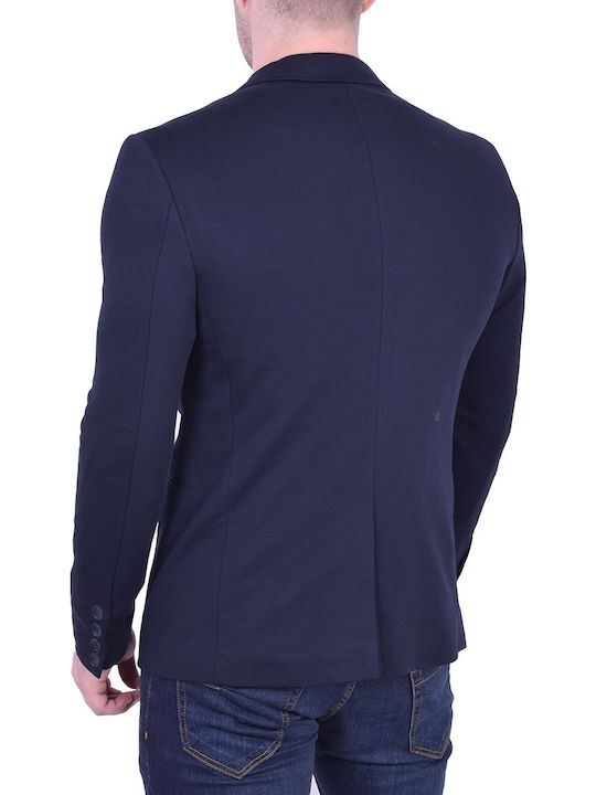 Jacket men's dark blue Blue