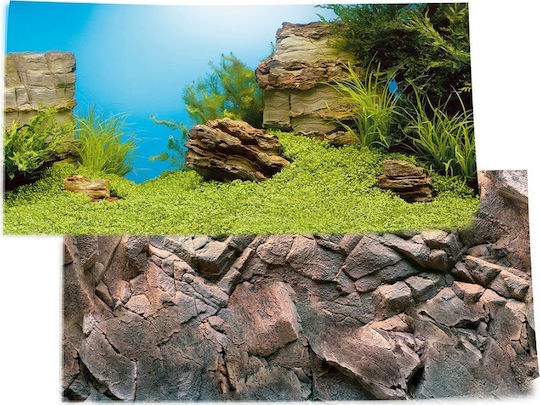 Juwel Double Face Aquarium Decoration Poster 86260