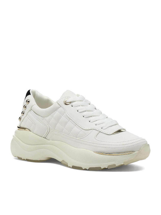 Rihanna Γυναικεία Chunky Sneakers Λευκά