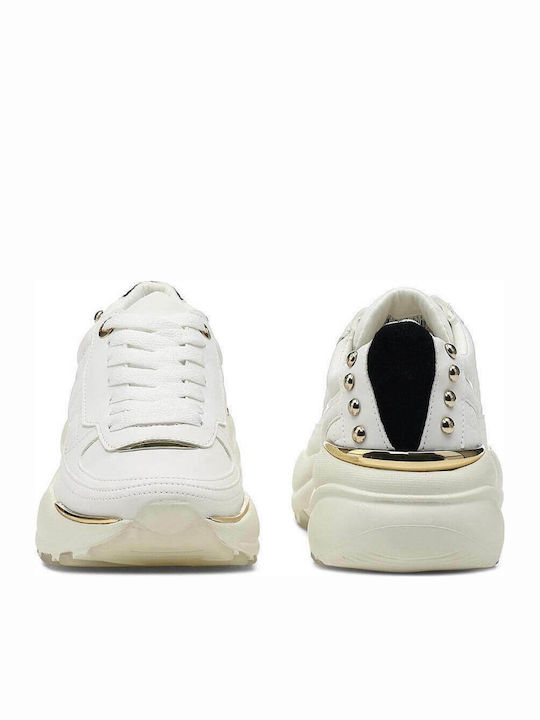 Rihanna Γυναικεία Chunky Sneakers Λευκά
