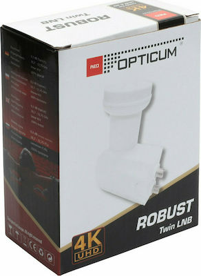 Opticum Red Robust LNB 2 Изхода 0.1дБ