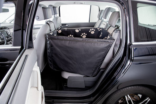 Trixie Seat Cover Car for Dog with Side Black/Beige 145x65cm Black