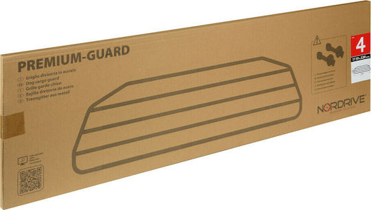 Nordrive Premium-Guard Type 4 Divider Car for Dog Mesh 1110x320mm Black