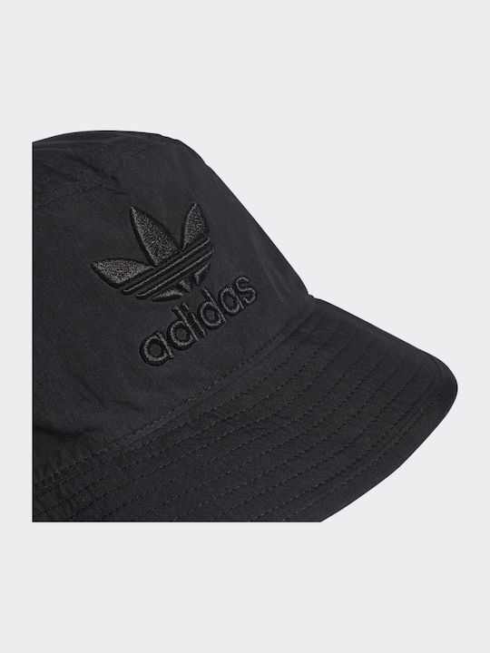 adidas Adicolor Herren-Hut Bucket-Stil Schwarz