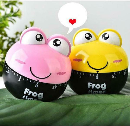 Analog Cronometru de bucătărie Frog Cronometru de bucătărie Yellow