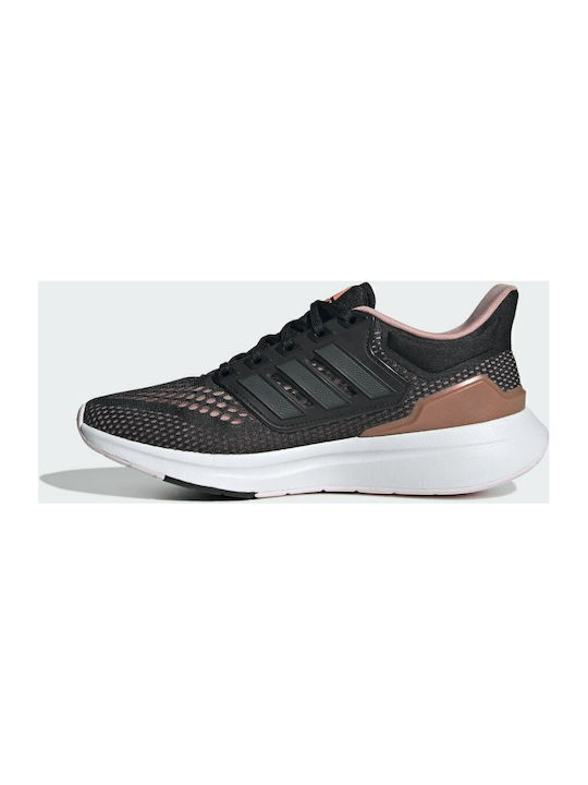 EQ21 Run Sport Shoes Running Core Black / Grey Six / Wonder Mauve