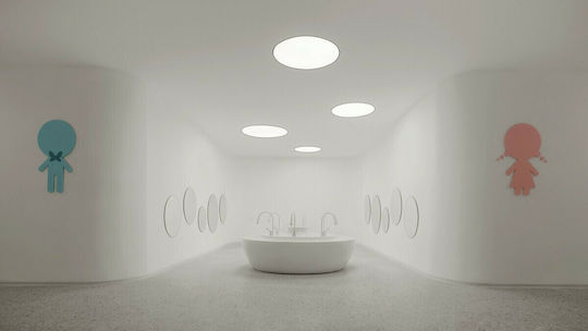 VK Lighting Χωνευτό LED Panel 30W 42.5εκ.