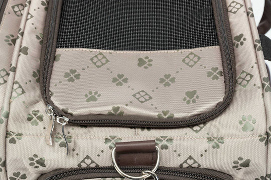 Trixie Maxima Dog/Cat Carrying Beige Shoulder Bag for 8kg Pets L33xW54xH32cm