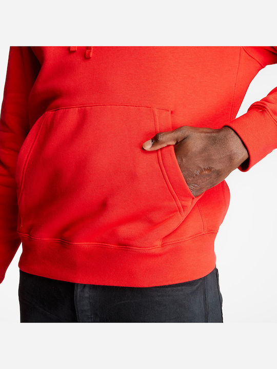 Club Sweatshirt mit Kapuze Rot