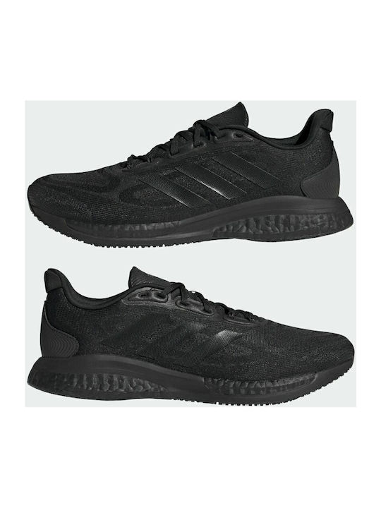 Supernova+ Herren Sportschuhe Laufen Core Black / Lucid Lime