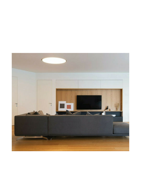 VK Lighting Round Recessed LED Panel 30W with Natural White Light 4000K