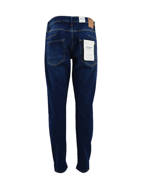 Hardy Men's Jeans Pants with Regular Straight Fit Blue