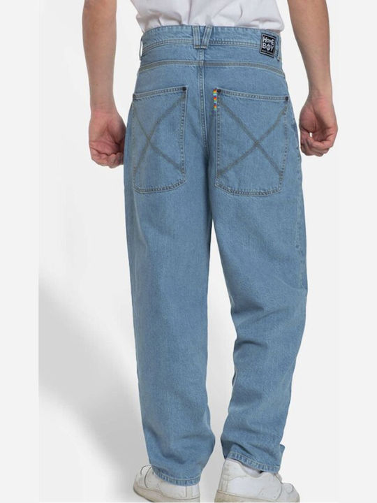 Homeboy Xtra Baggy Ανδρικό Παντελόνι Τζιν Loose Fit Baggy Μπλε
