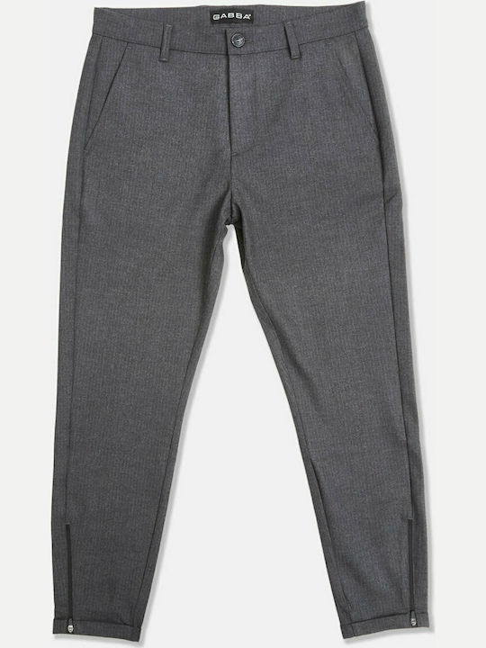 Pisa Arius Trousers in Regular Fit Gray