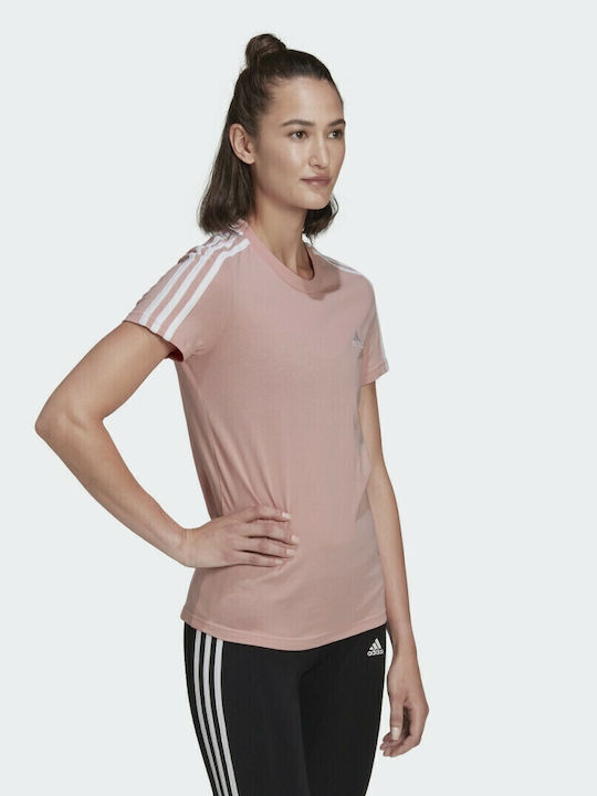 3 Stripes Γυναικείο T-shirt Wonder Mauve