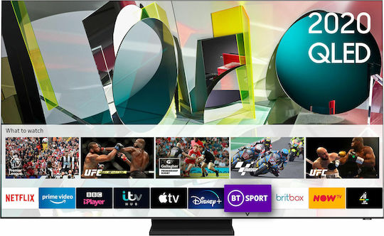 Samsung Smart Fernseher 65 Zoll 8K Ultra HD QLED QE65Q950TSTXXH HDR (2020)