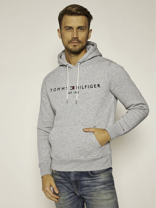 Hooded Gray Sweatshirt