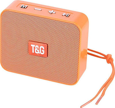 T&G Bluetooth Speaker 5W with Battery Life up to 2 hours Orange