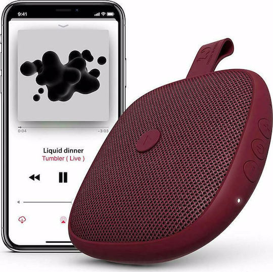 Fresh 'n Rebel Rockbox Bold XS Bluetooth Speaker 5W with Battery Life up to 20 hours Red