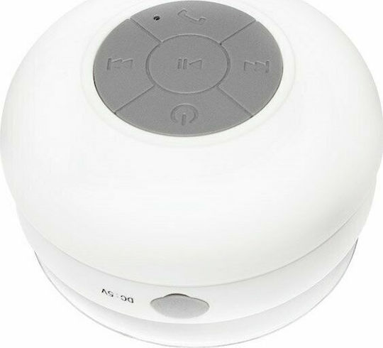 LogiLink Shower Bluetooth високоговорител 3W с живот на батерията до 4 часа Бял